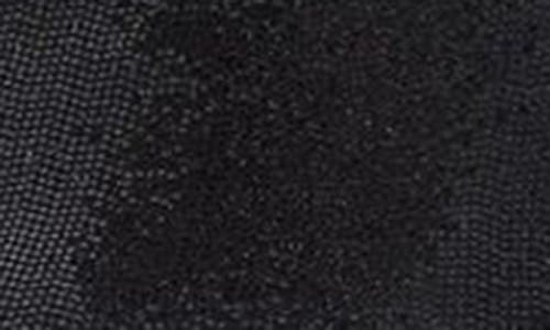 Bebe Sequin Top & Skirt Set In Black