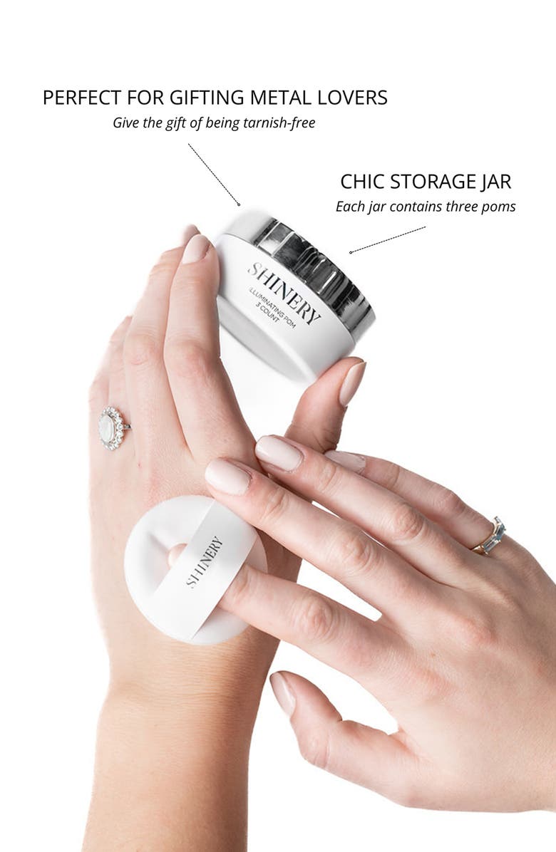 SHINERY Illuminating Pom Tarnish Eraser<sup>®</sup>, Alternate, color,