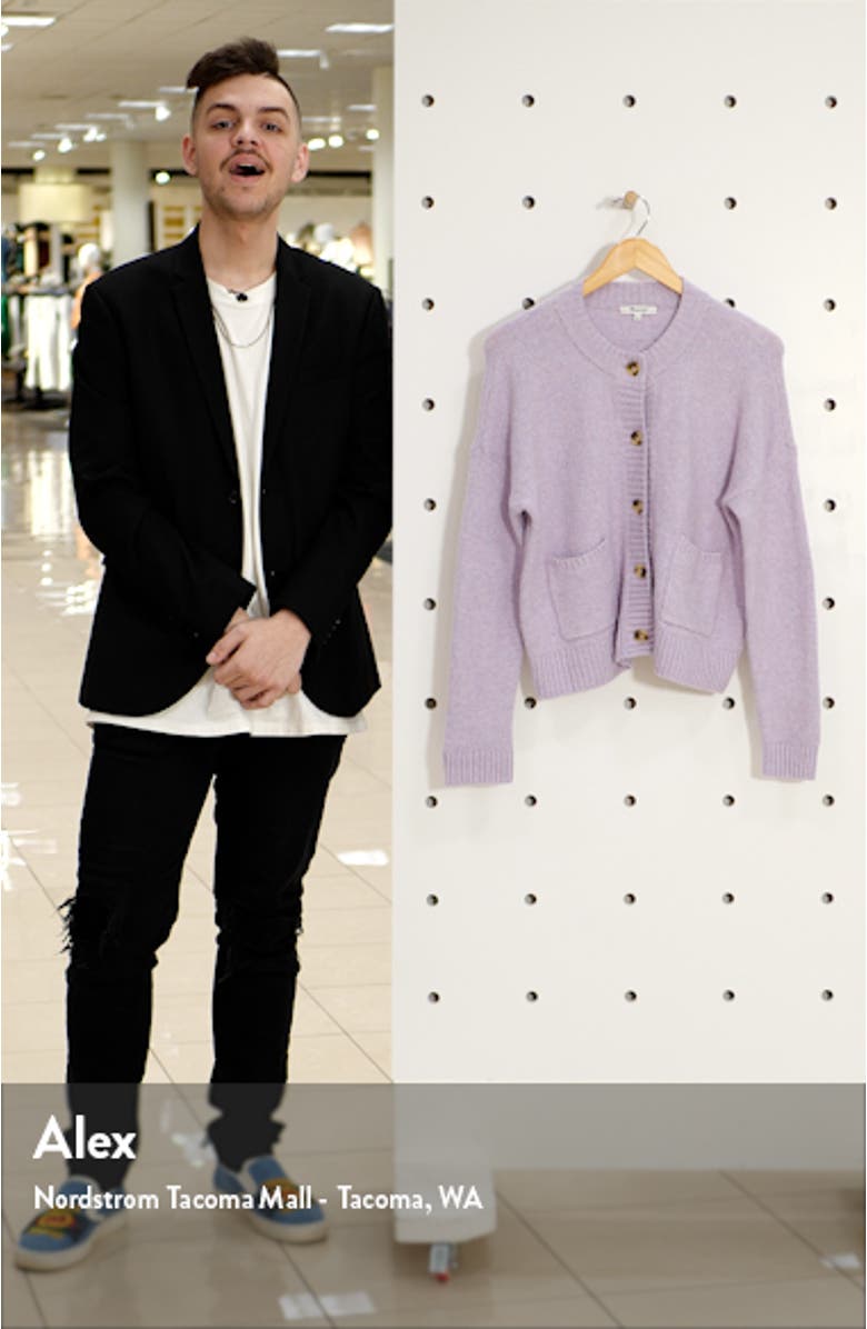 Colburne Coziest Textured Yarn Cardigan Sweater, sales video thumbnail