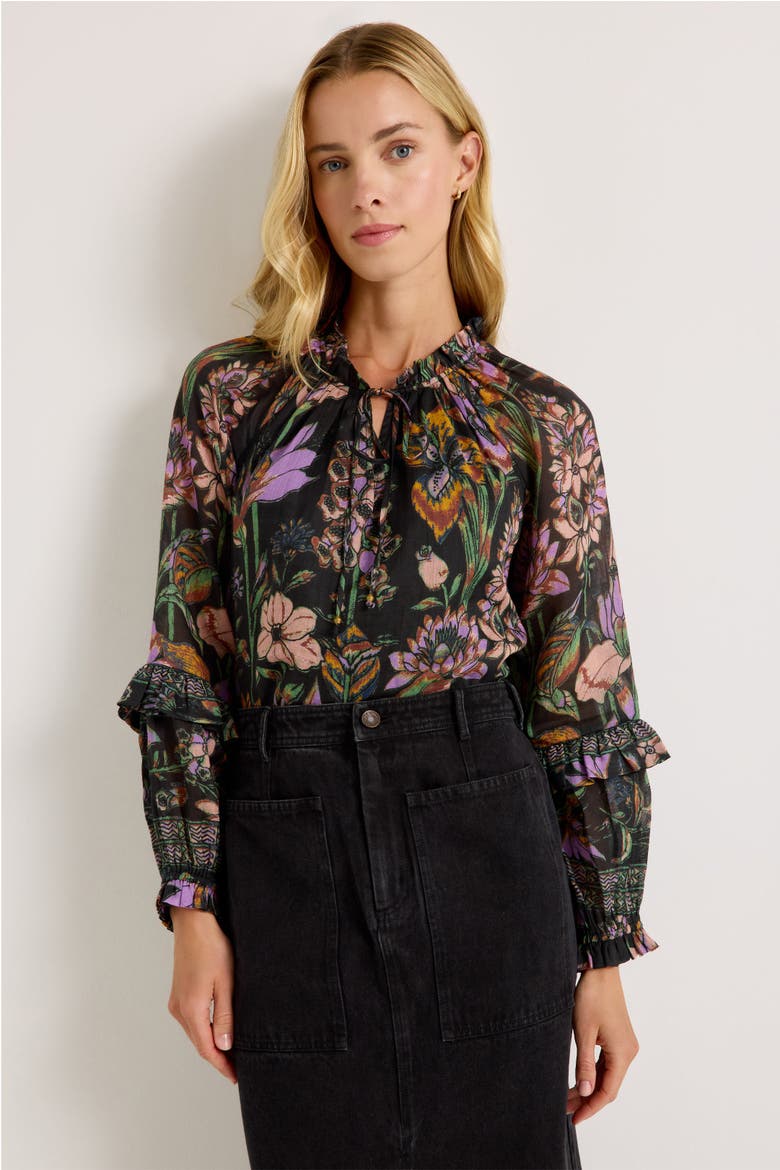 Umika Top, Alternate, color, Nightshade