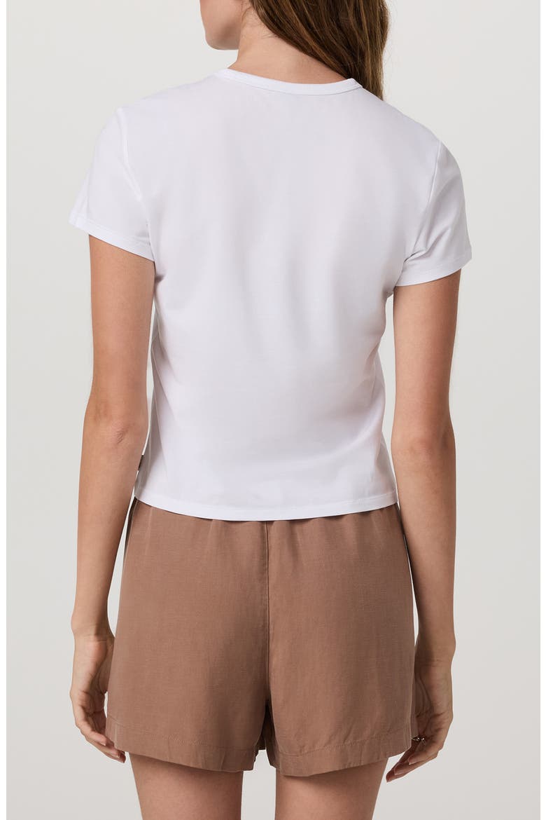 Feather Classic T-Shirt, Alternate, color, WHITE