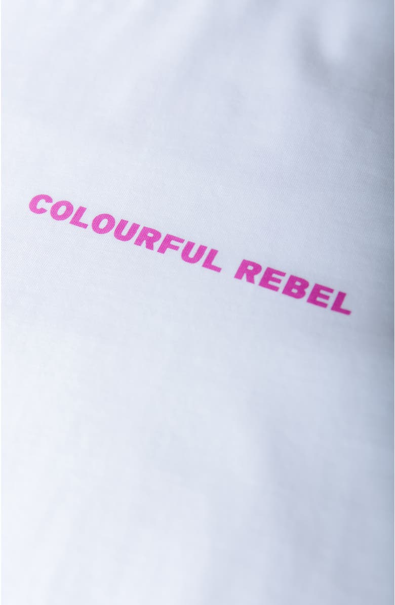 Colourful Rebel CR 76 Loosefit Tee, Alternate, color, White