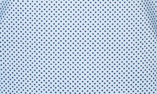 Tailorbyrd Mini Dots Performance Golf Polo In Blue