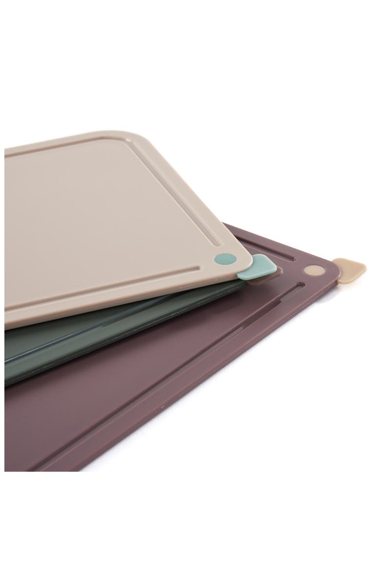 Elements Set of 3 Magnetic Cutting Boards, Alternate, color, MULTICOLOR