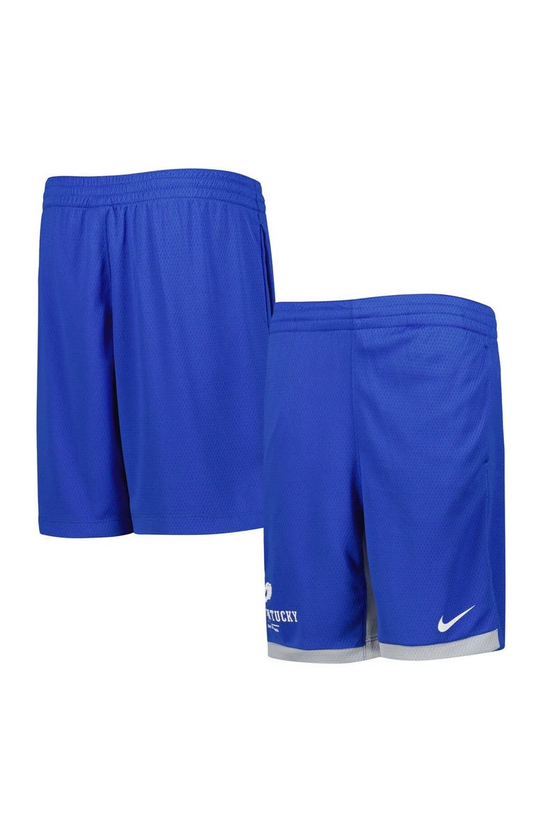 Nike Youth Nike Royal Kentucky Wildcats Trophy Performance Shorts, Alternate, color, 