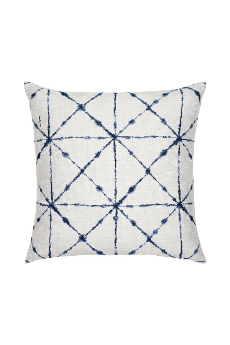Trilogy Indigo Indoor & Outdoor Woven Accent Pillow, Main, color, Indigo 22x22