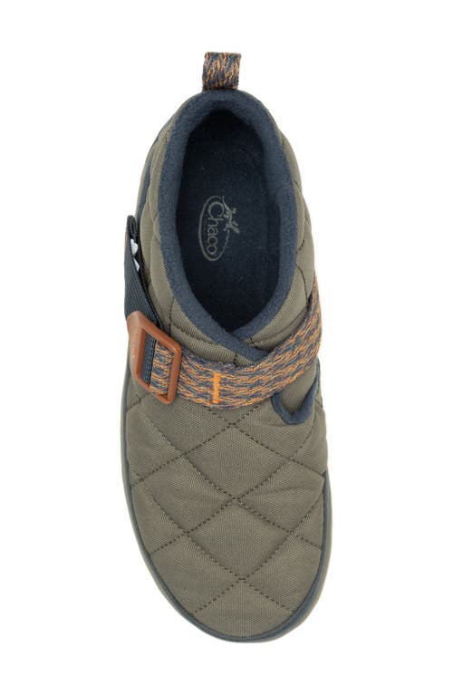 Chaco Ramble Rugged Puffer Slip-on In Dusty Olive