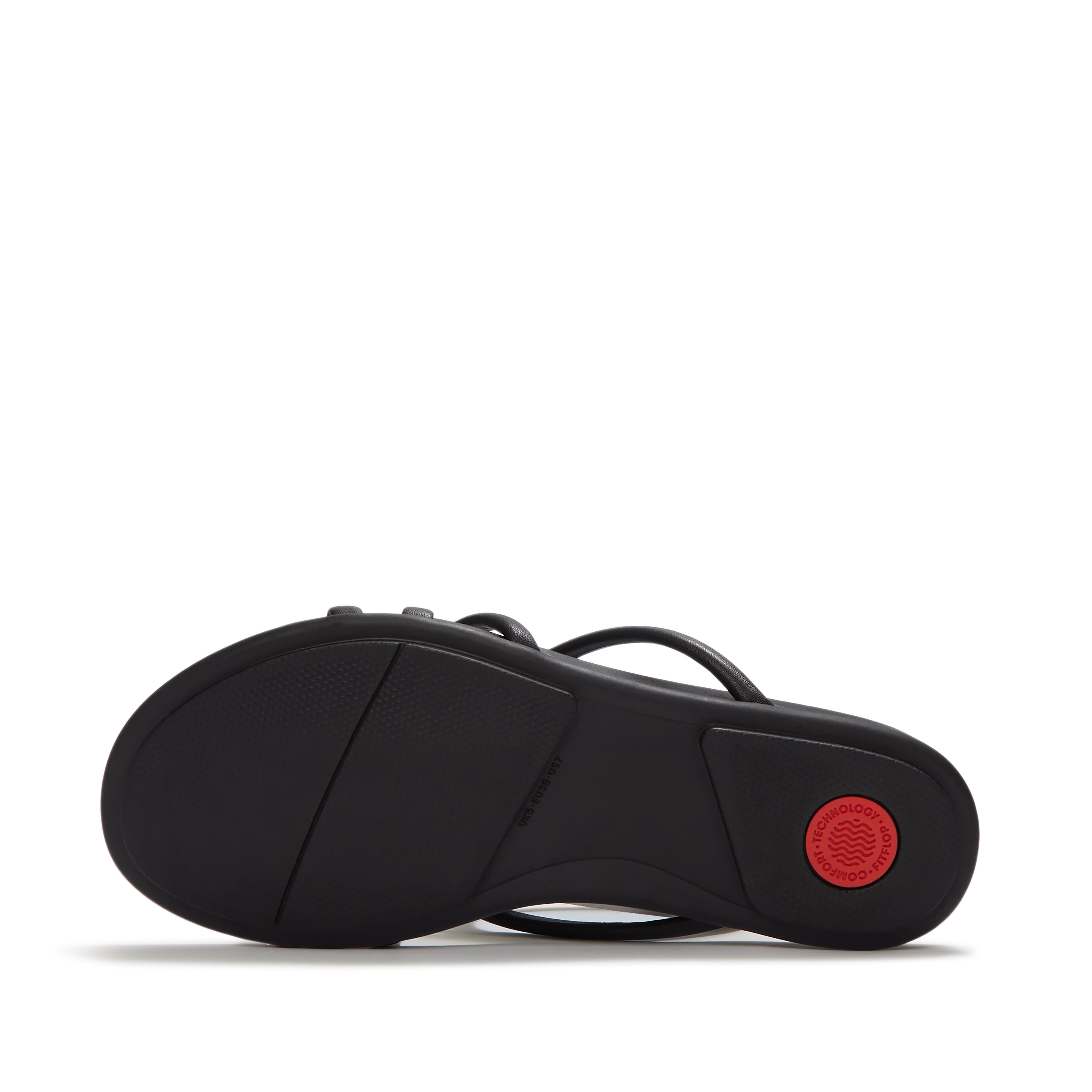 Gracie Leather Strappy Slides, Alternate, color, All Black
