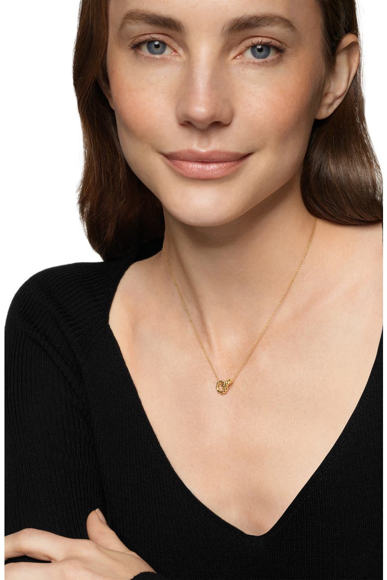 Sculpted Cable Chain Necklace in 18K Yellow Gold, 9mm, Alternate, color, 18K GOLD