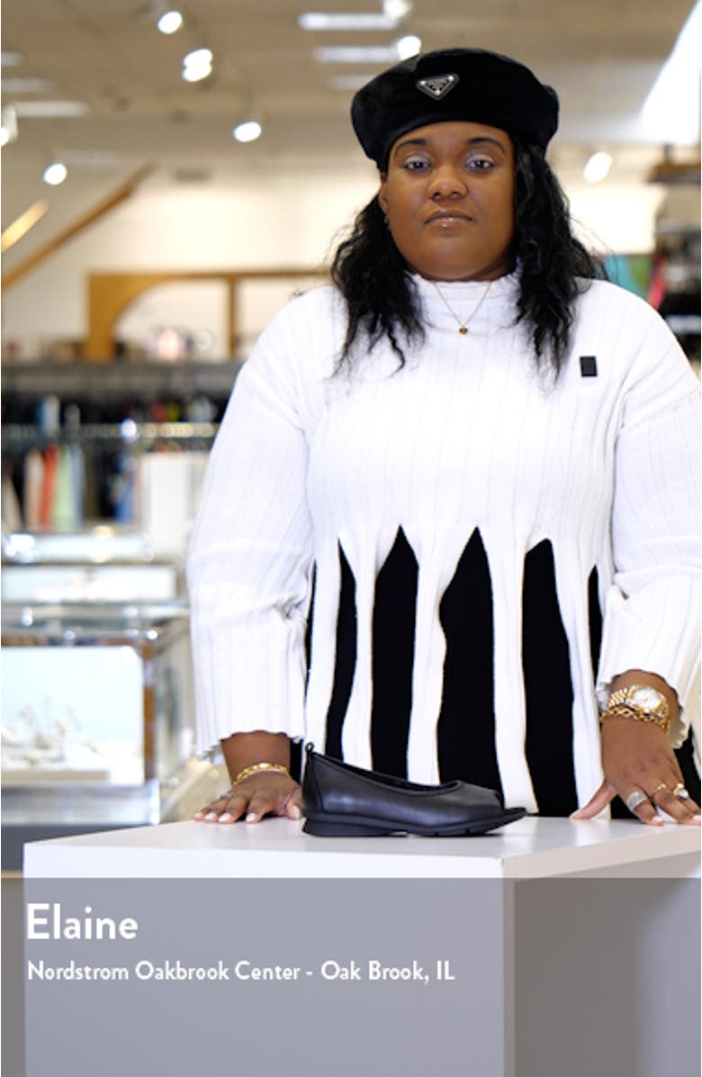 Pratima Peep Toe Ballet Flat, sales video thumbnail