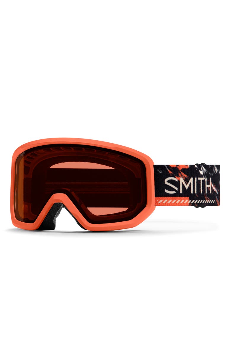 Smith Transfer Snow Goggles, Main, color, Cinder Chop Up / Rc36