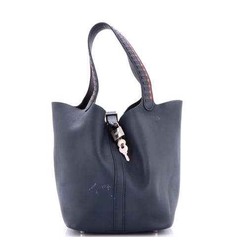 Picotin Lock Bag Tressage Epsom MM
