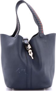 Pre-Owned Hermes Picotin Lock Bag Tressage Epsom MM