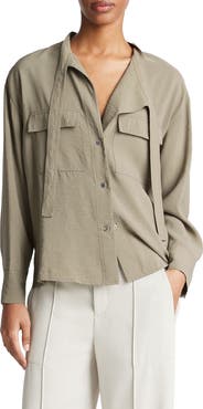 Vince Utility Snap Shirt