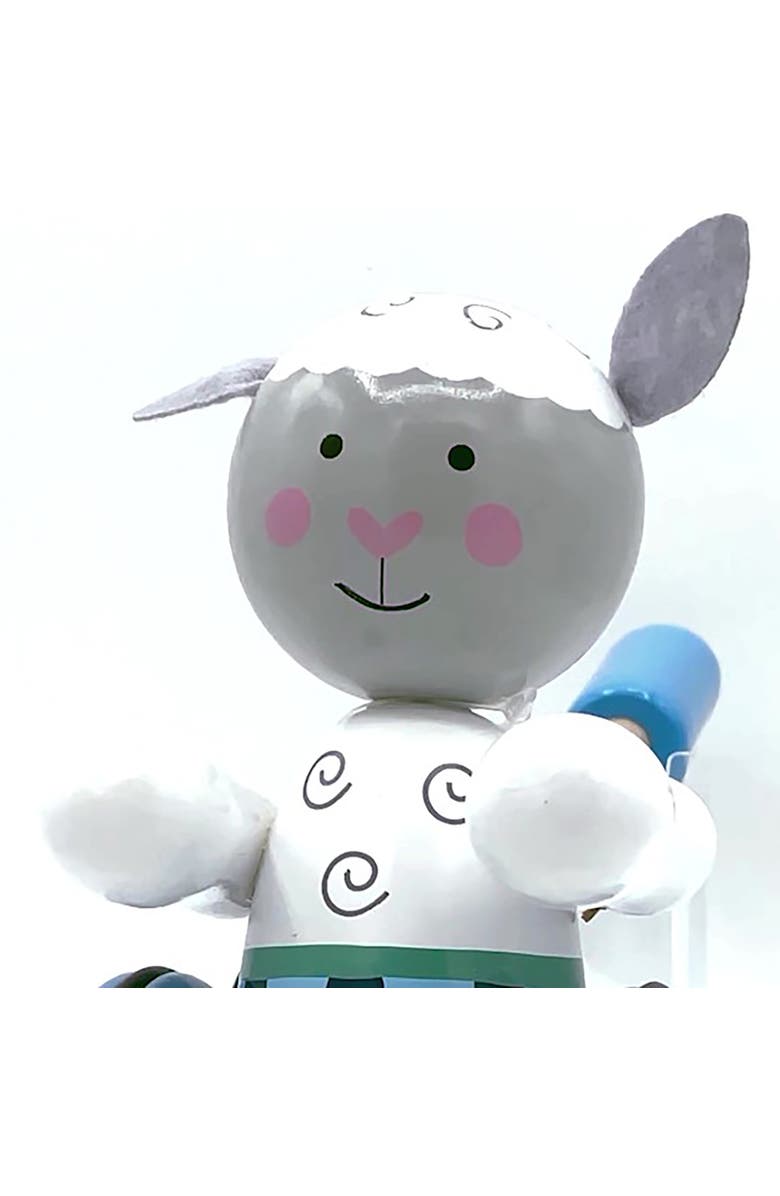 ORANGE TREE TOYS Push Along  Sheep Wooden Toy, Alternate, color, 