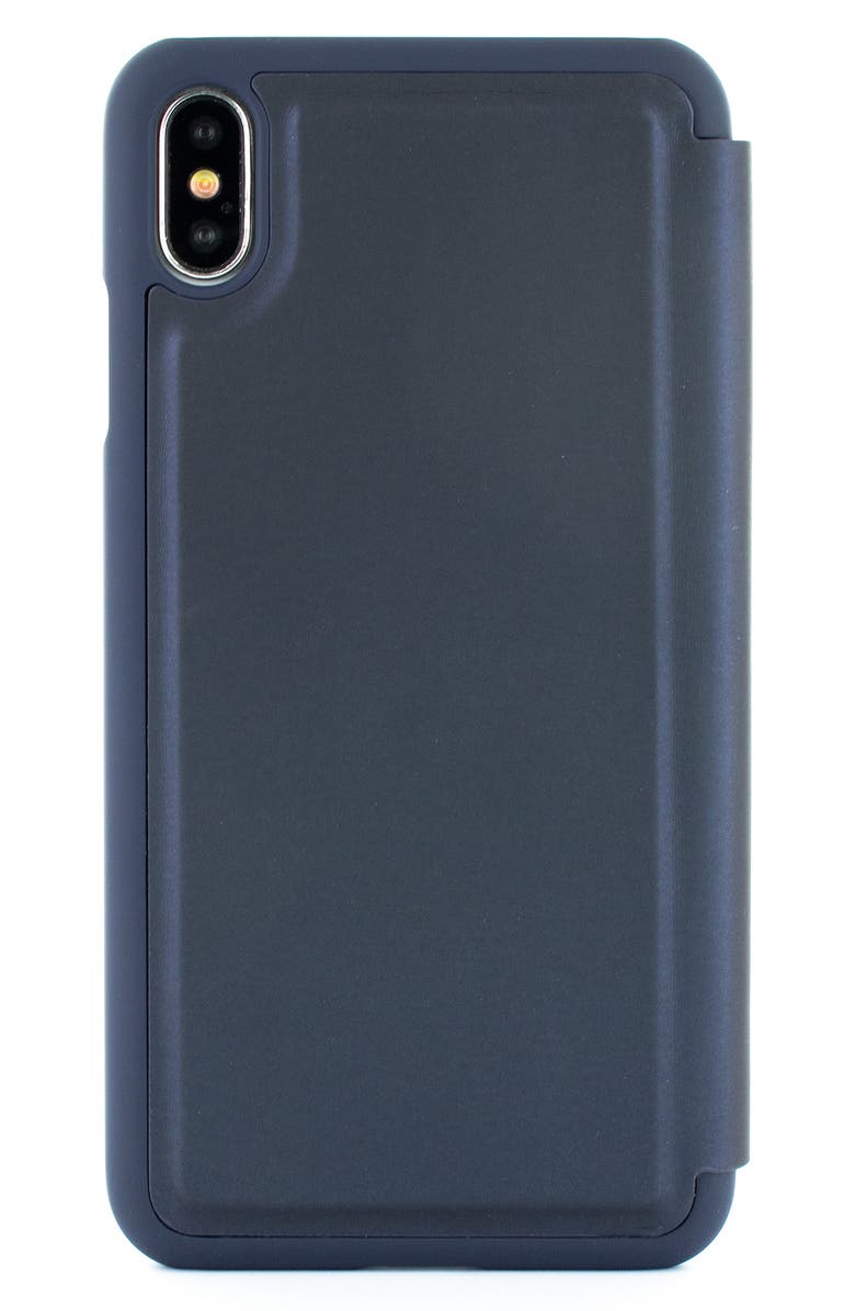 Ted Baker London Faux Leather iPhone X/Xs, Xs Max & XR Folio Case, Main, color, 