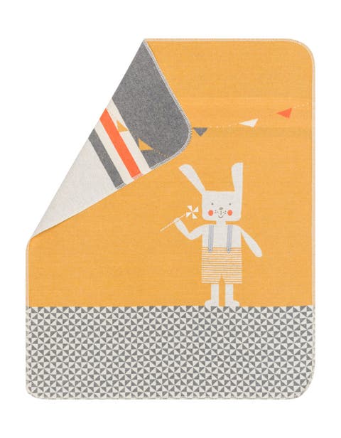 Juwel Bunnyrabbit With Embroidery Baby Blanket