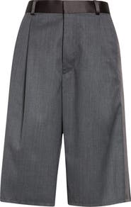 Undercover Wool Blend Shorts