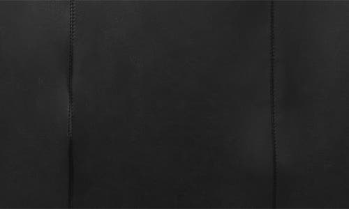 Deluc Emmet Strapless Faux Leather Dress In Black