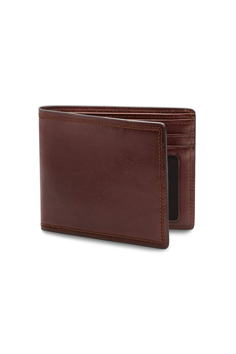 Dolce Executive Id Wallet, Main, color, Dark Brown