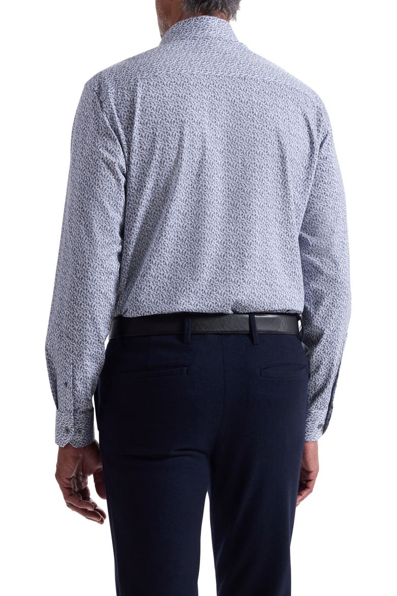 Jimmy OoohCotton® Button-Up Shirt, Alternate, color, PLATINUM
