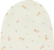 NoggiWear Ribbed Floral Beanie