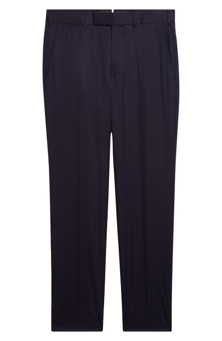 ZEGNA Centoventimilia Wool Trousers, Alternate, color, Navy Blue