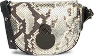 Longchamp Cavalcade Snakeskin Print Extra Small Crossbody Bag