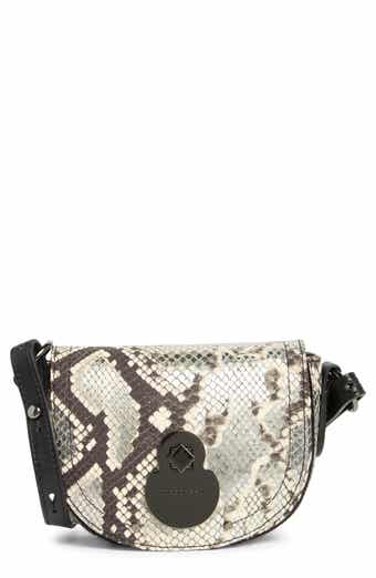 Longchamp Cavalcade Snakeskin Print Extra Small Crossbody Bag