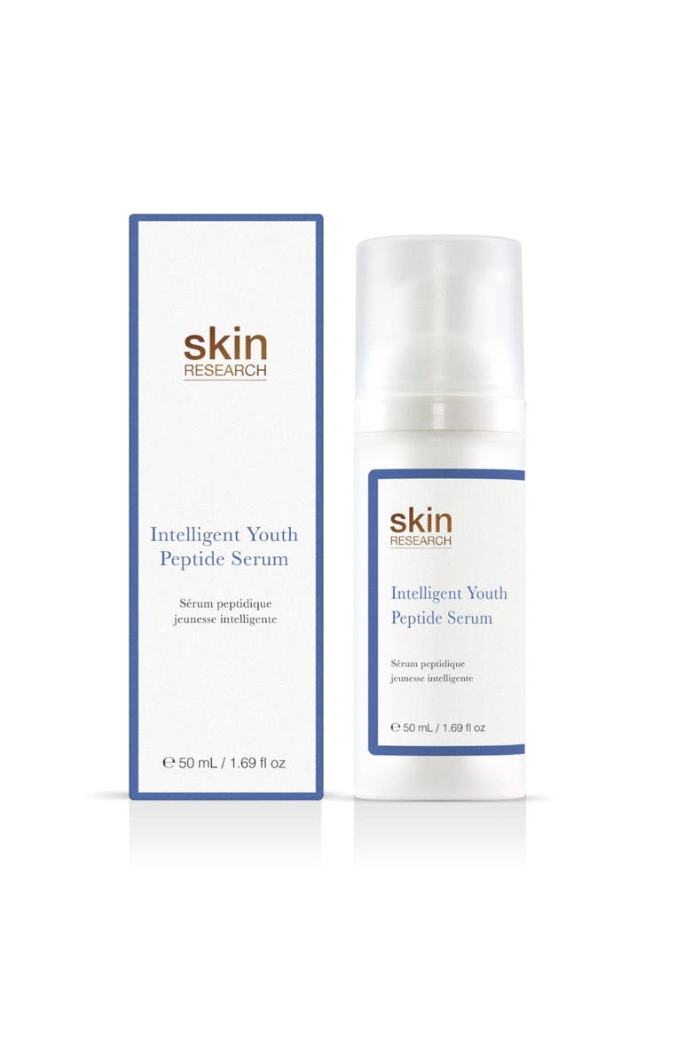 Skin Research Intelligent Youth Peptide Serum 50ml, Main, color, White
