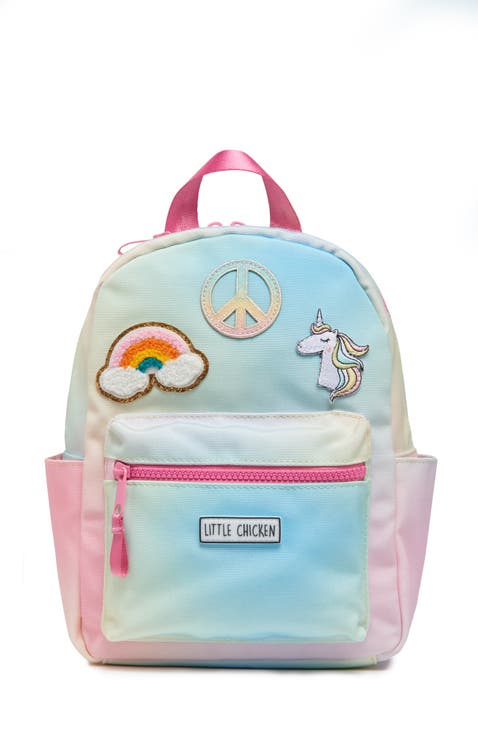 Kids
 Mini Backpack With Patches