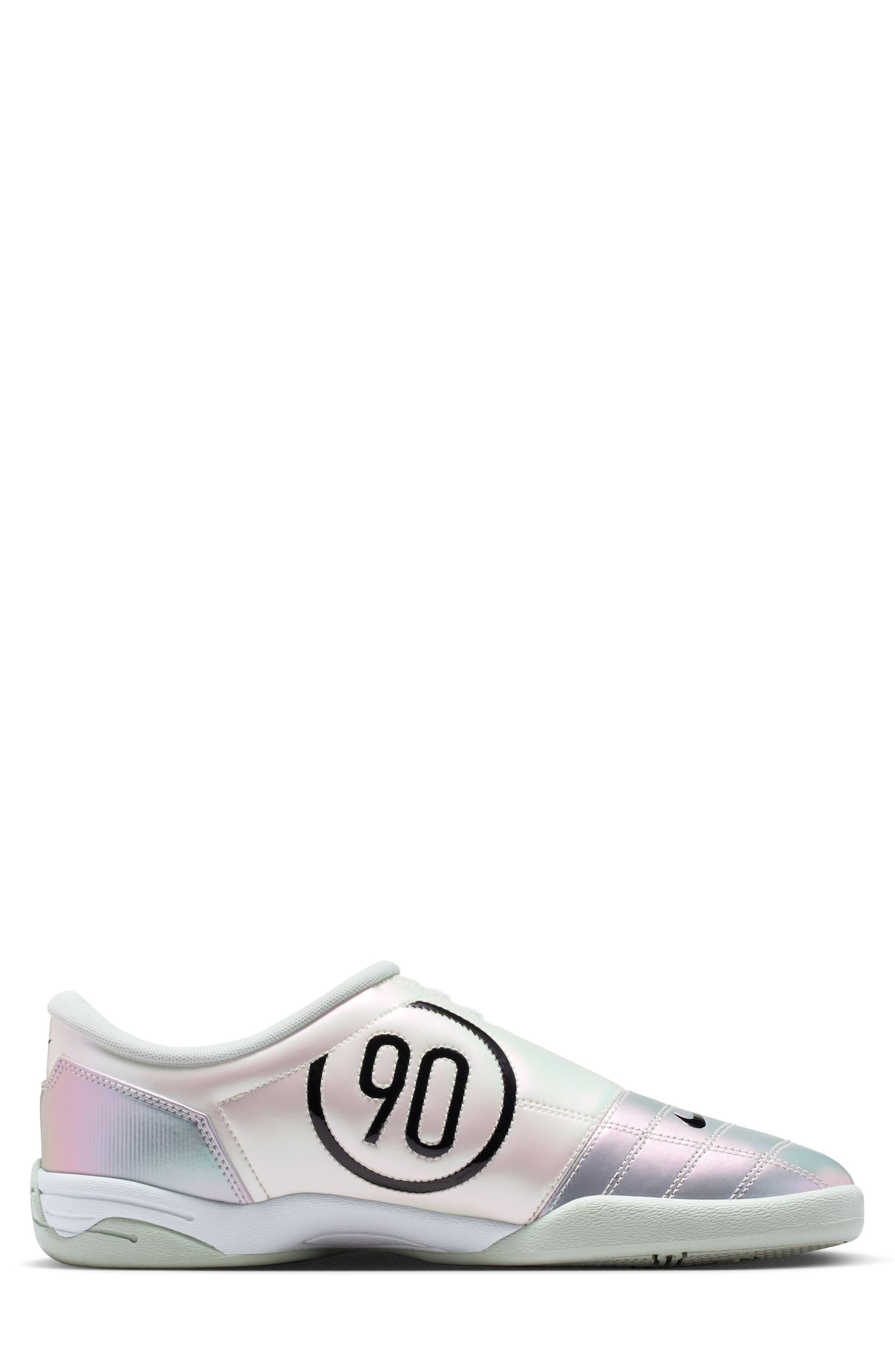 Nike Total 90 Premium Soccer Sneaker, Alternate, color, Off White/ Black/ Light Silver