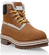 PHILIPP PLEIN Nabuk Boots With Shearling Inside The Hunter Boy