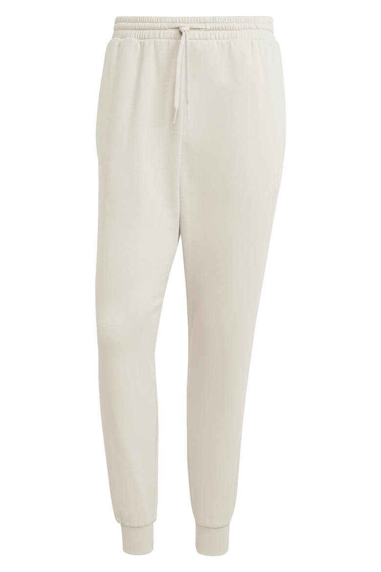 Essentials Feelcozy Fleece Pants, Alternate, color, WONDER ALUMINA/ WHITE