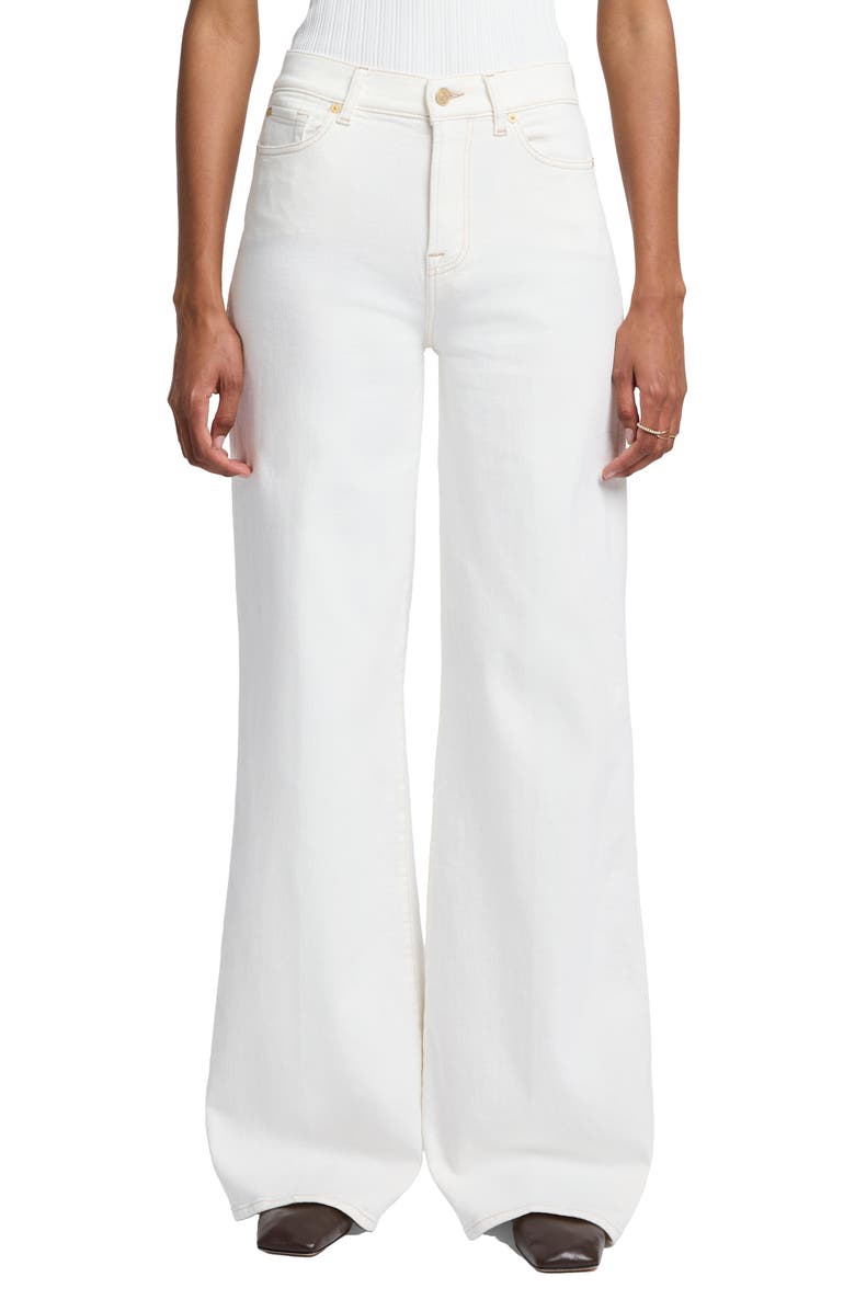7 For All Mankind Lotta High Waist Wide Leg Jeans, Main, color, 
