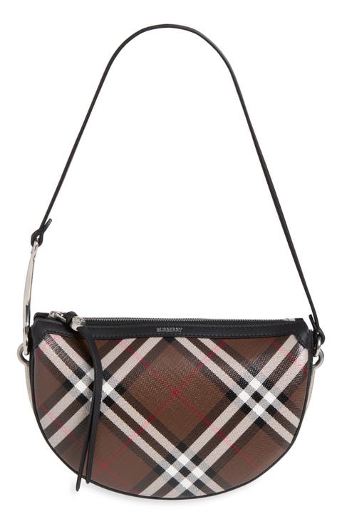 Small Bridle Coated Canvas Saddle Bag