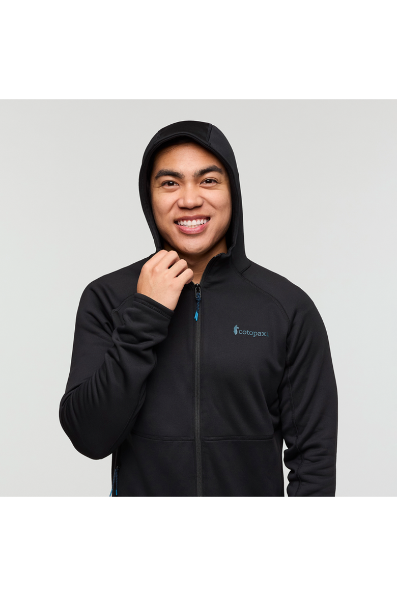 Tempa Fleece Hooded Jacket - Men's, Alternate, color, Cotopaxi Black