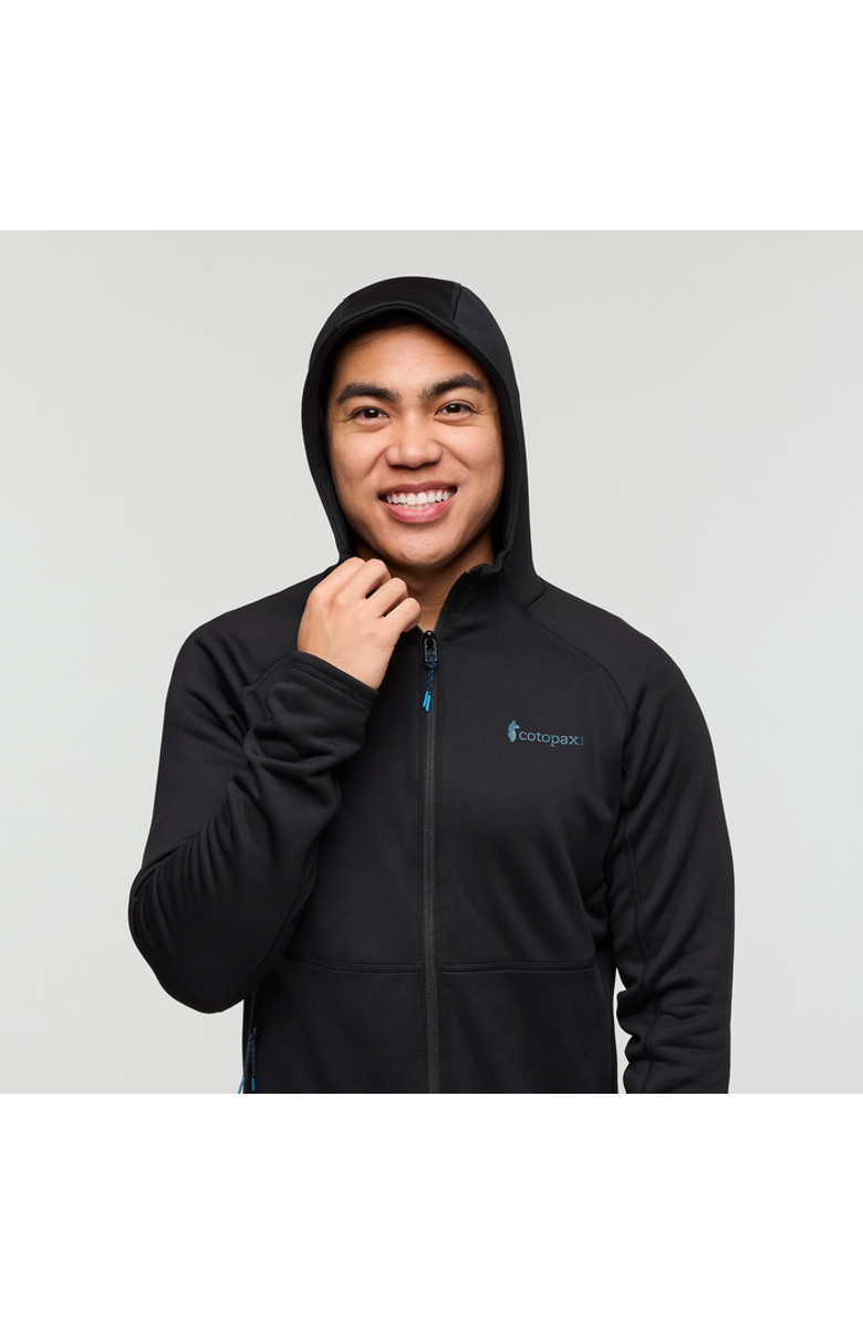 Cotopaxi Tempa Fleece Hooded Jacket - Men's, Alternate, color, Cotopaxi Black
