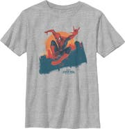Spider-Man: Brand New Day Boy's Spider-Man Brand New Day Spidey City Art Graphic T-Shirt