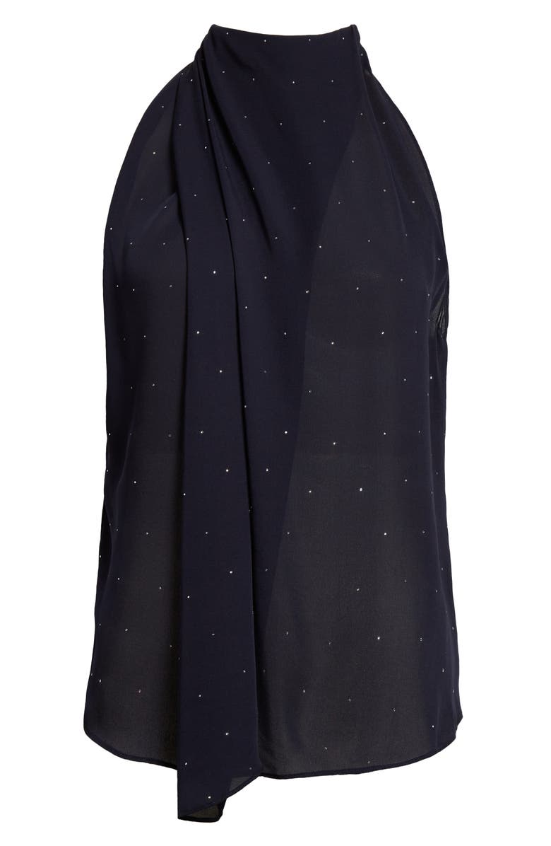 A.L.C. Amelia Embellished Silk Halter Neck Top Nordstrom — free download