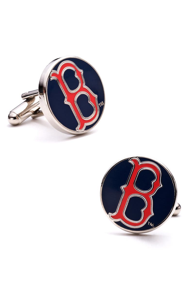 Cufflinks, Inc. Boston Red Sox Cuff Links, Main, color,