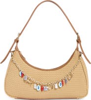 Madden Girl Straw Shoulder Bag