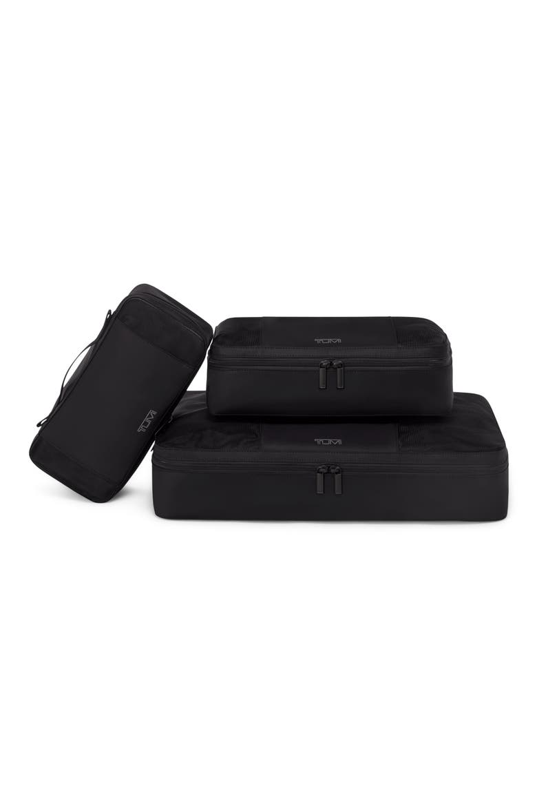 Carry-On Packing Cube Set, Main, color, BLACK
