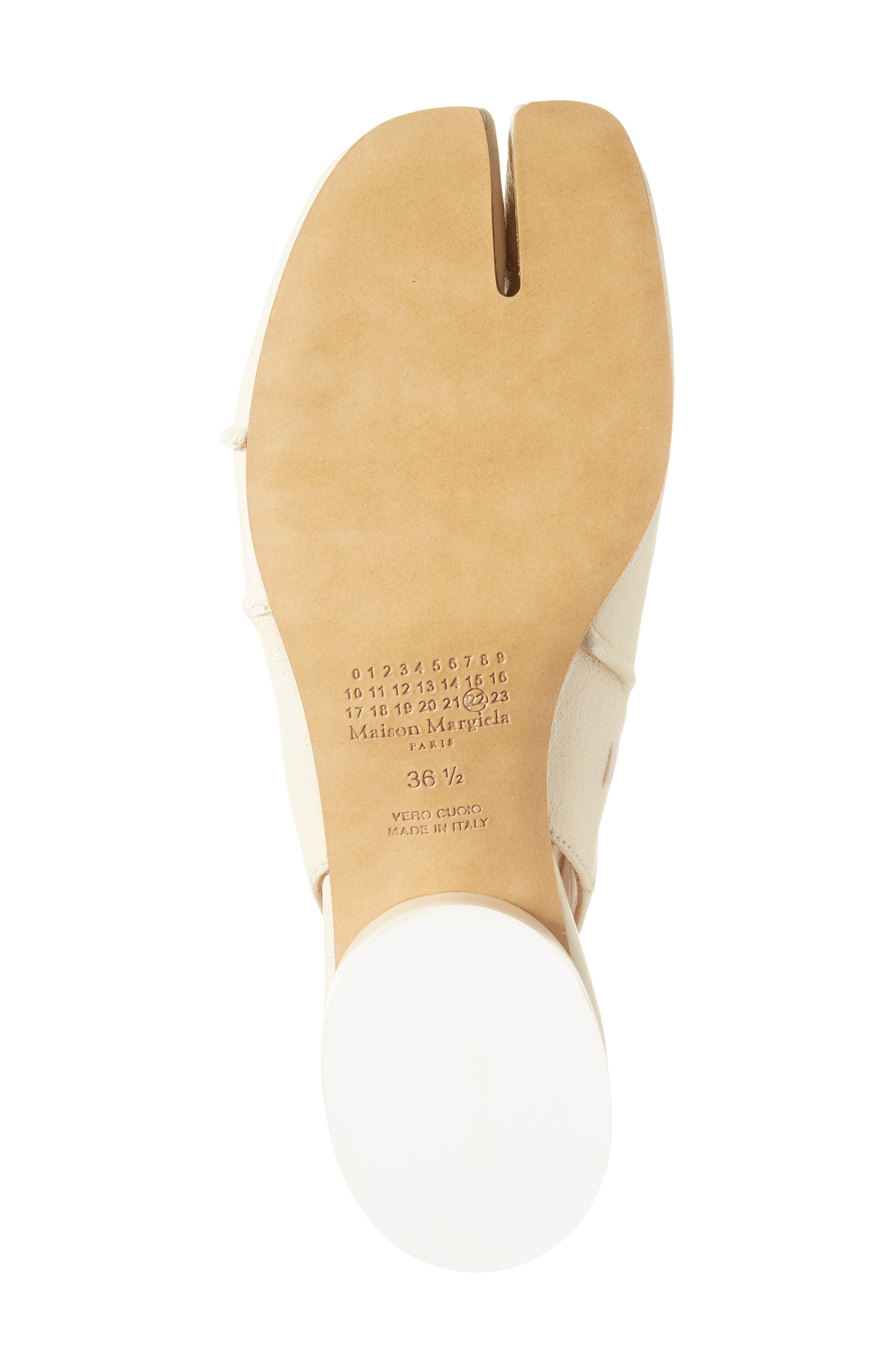 Maison Margiela Tabi Slingback Pump, Alternate, color, White