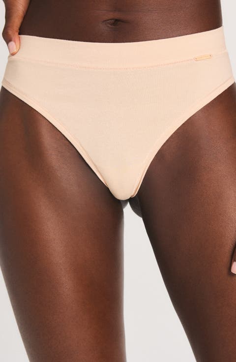 Stretch Cotton Essentials Thong