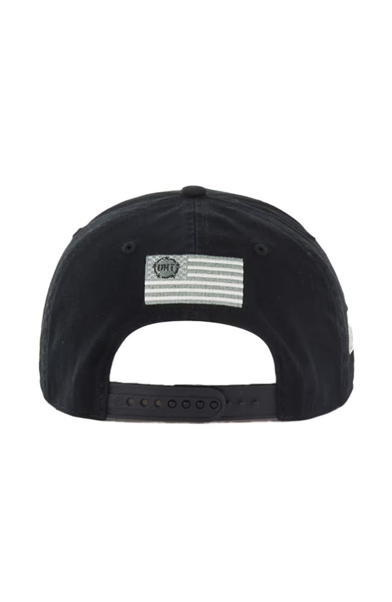 '47 Men's '47 Black Carolina Hurricanes OHT Military Appreciation Homeland Honor and Defend Hitch Adjustable Hat, Alternate, color, Black