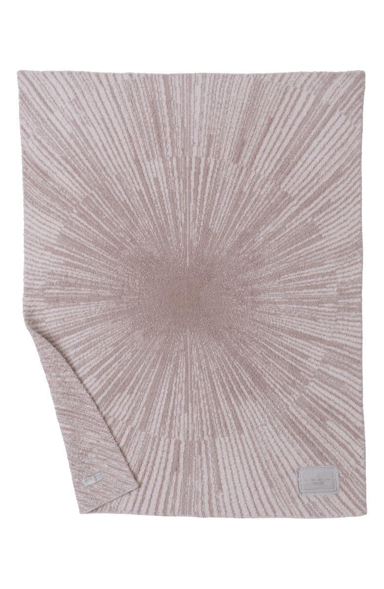 Barefoot Dreams<sup>®</sup> CozyChic<sup>®</sup> Starburst Blanket, Alternate, color, Dusty Mauve Multi-Shine