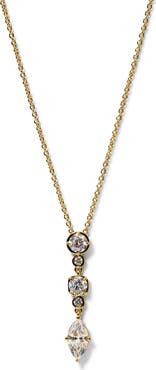 Nadri Delancey Short Cubic Zirconia Y-Necklace