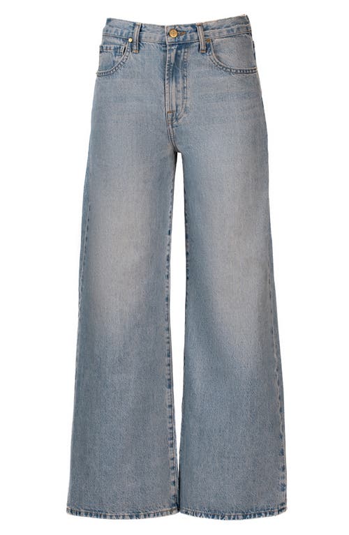 Nelle Atelier The Laura Petite Wide Leg Jean In Sky