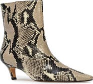 BLACK SUEDE STUDIO Avenue 50 Pointed Toe Kitten Heel Bootie